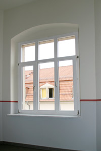 Treppenaufgang Fenster